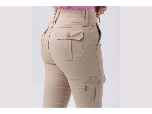 Pantalón Cargo De Trabajo Dama - PAMPERO, pantalones trabajo mujer